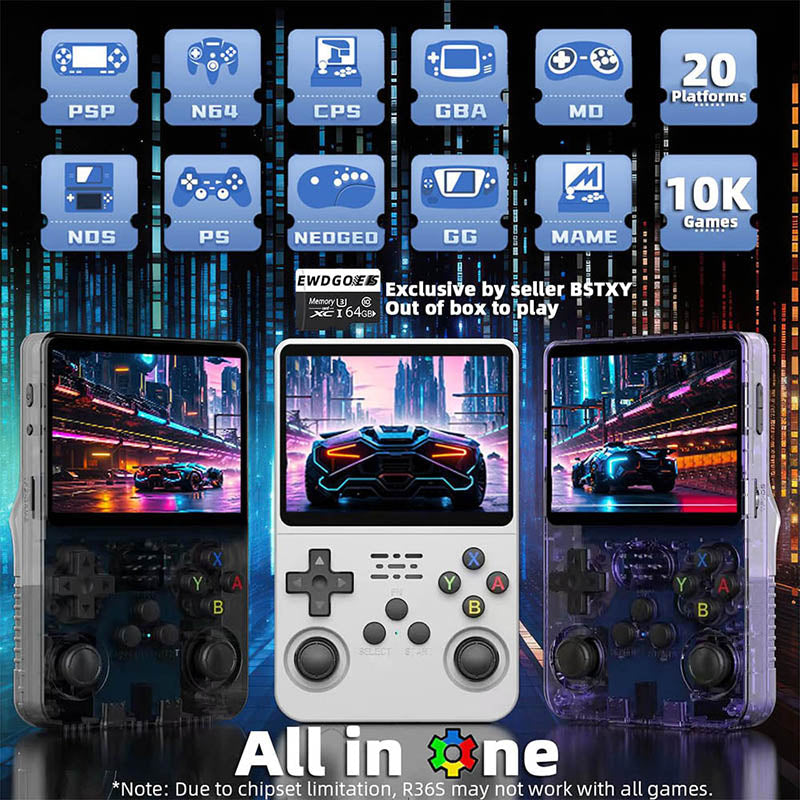 Glorify™ Retro Handheld Video Game Console