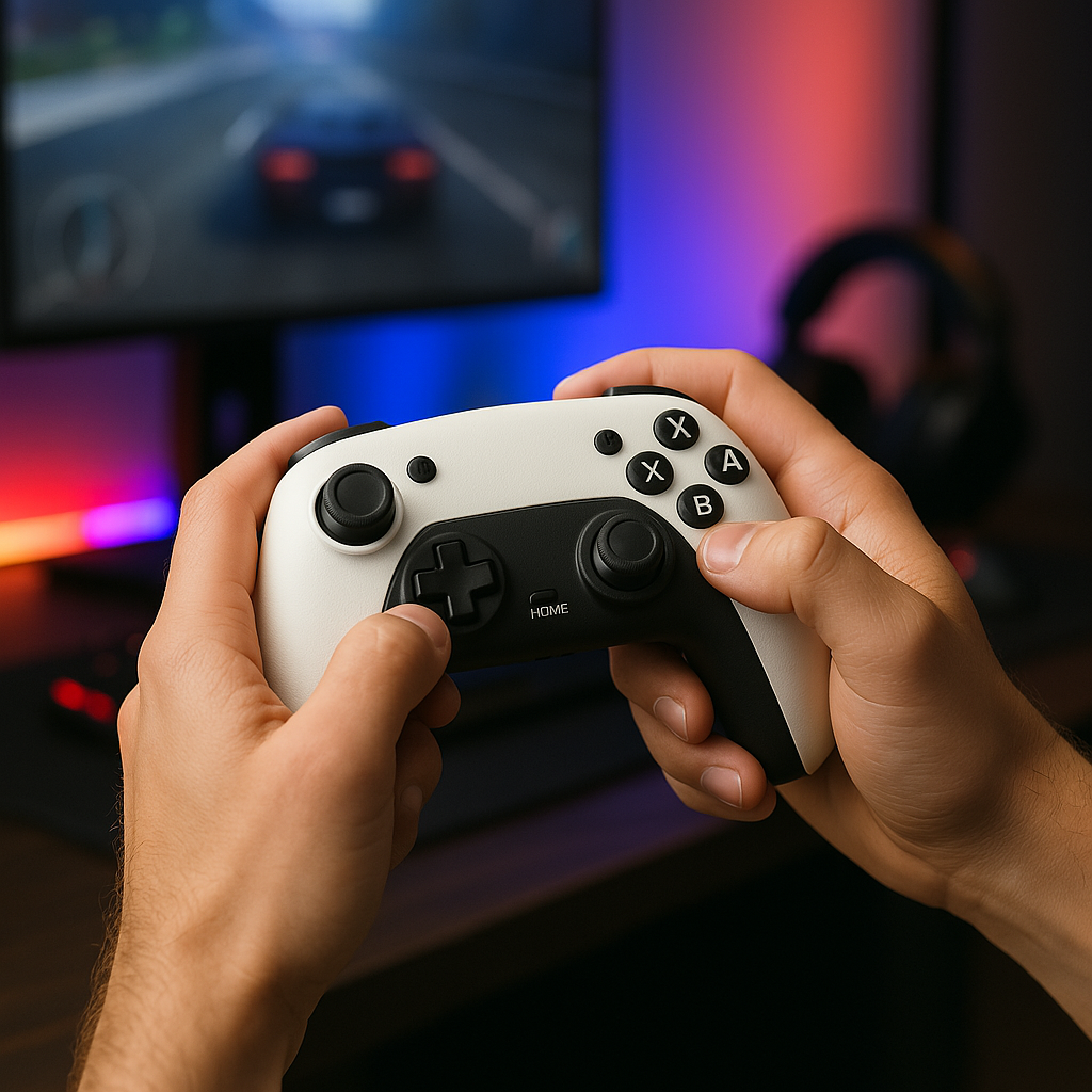 Glorify™ - WIRELESS CONSOLE 60,000+ LICENSED GAMES + 2 FREE CONTROLLERS