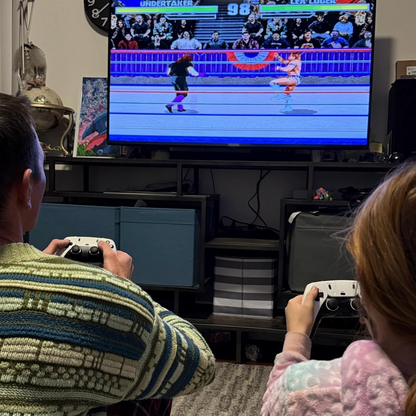 Glorify™ - WIRELESS CONSOLE 60,000+ LICENSED GAMES + 2 FREE CONTROLLERS