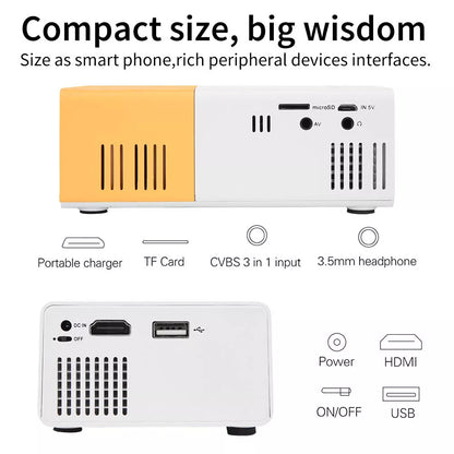 Play On The Go: Mini Portable Projector