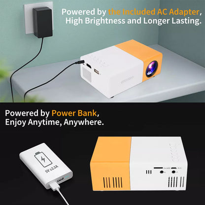 Play On The Go: Mini Portable Projector