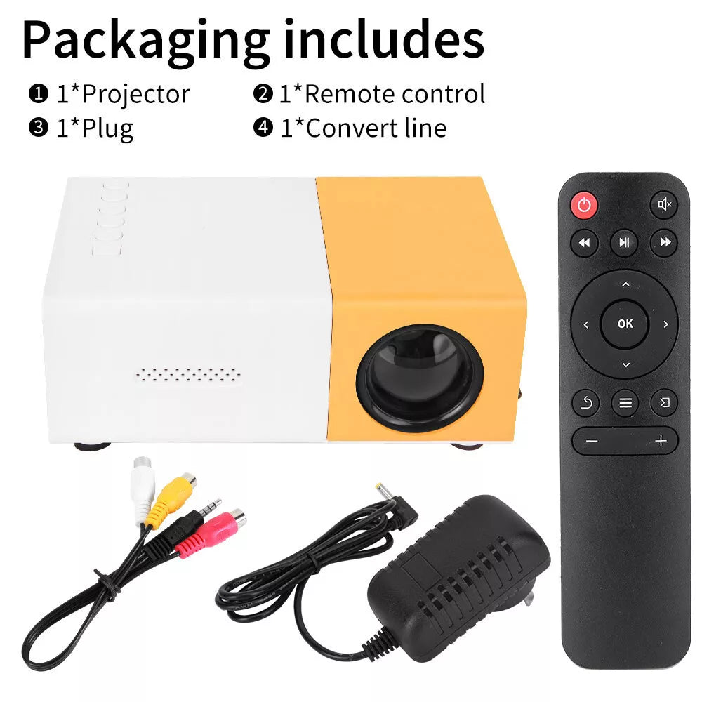 Play On The Go: Mini Portable Projector