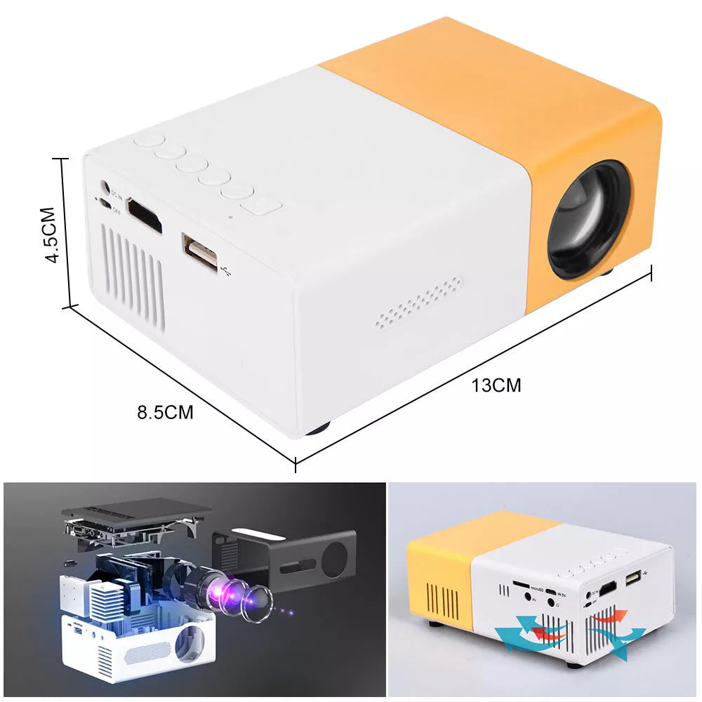 Play On The Go: Mini Portable Projector